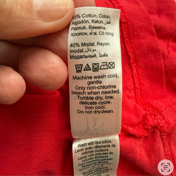 La Senza Red Ruffle Y2K Festival Sleeveless Tank Top Size M Casual Lounge - Picture 5 of 11